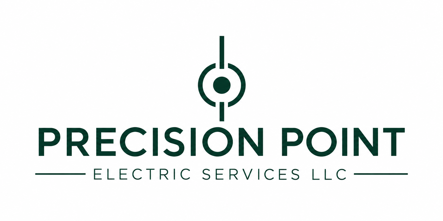 Precision Point Electric Services LLC green logo